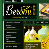 www.BEROMI.eu - Eshop pre vianočné a veľkonočné ozdoby a dekorácie