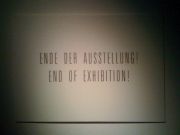 End of the Exhibition