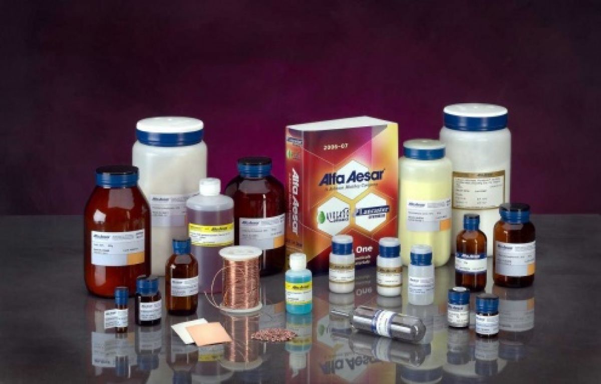 Centralchem sa stal distribútorom produktov Alfa Aesar